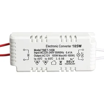 105 W 12 v Халогенна Лампа LED на Електронен Трансформатор за Захранване на Водача B88