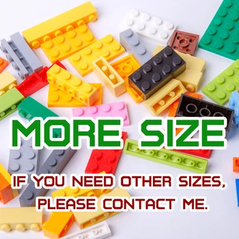 1X10 САМ Творчески Тухли Обемна Модел Фигурки Детски Играчки Малък Размер на Блок Класически Маркови Строителни Блокове на Града от 50 до 500 бр.