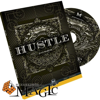 2017 Нов Hustle (DVD и Трик) Хуан Мануел Маркос, илюзия отблизо карта фокусные стоки murphys / едро