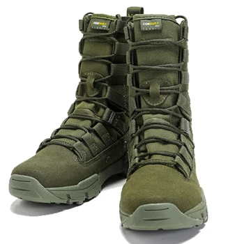 2020 Новата Пролетно-лятна Есенна Градинска Тактически обувки за пустинята с високо берцем, Мъжки Тактически Армейските обувки, мъжки Туристически ботуши за къмпинг