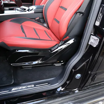ABS Лъскав Черен Панел Страничната Тапицерия Седалки От Въглеродни Влакна, Аксесоари За Mercedes Benz G Class W463 2019-2020