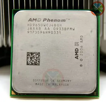 AMD Phenom X4 9650 2,3 Ghz Четириядрен Процесор HD9650WCJ4BGH Сокет AM2 +
