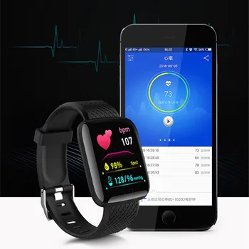 D13 Смарт Часовници За Мъже Кръвно Налягане Водоустойчив Умни Часовници За Жени Монитор на Сърдечната Честота Фитнес Тракер Спортни Часовници За IOS И Android