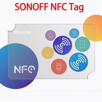 Sonoff NFC Смартфон на Tag Натиснете, за да стартирате устройството в сцената Удобен и лесен за използване стикер Част на един умен дом Работят с eWeLink