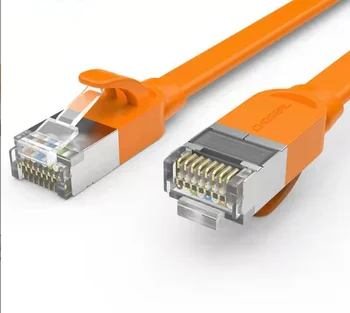 TL467 мрежов кабел шеста категория домашни сверхтонкая високоскоростната мрежа cat6 gigabit 5G бърза компютърна изпращане на съединителната скок