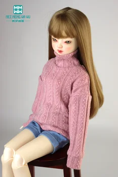 Дрехи за кукли е подходящ 1/3 1/4 1/6 BJD кукла чичо Модерен пуловер с висока воротом играчки подарък