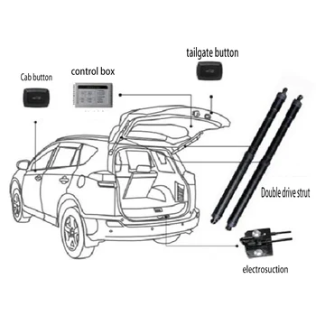 За Toyota yaris трансгранично управление на багажником електрическа задна врата автомобилен подемник автоматично автоматично отваряне на багажника автомобил с дрифт комплект foot сензор