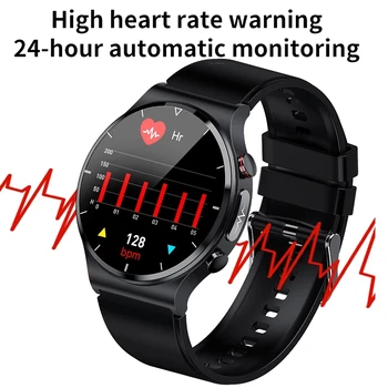 Здравето Смарт Часовници За Мъже ЕКГ + ТОЧКИ Температурата на Тялото Кръвно Налягане, Сърдечната Честота умен часовник ip68 Водоустойчив Безжични Зарядни Умен Часовник