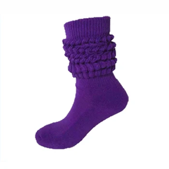 Памучни Чорапи Супер Дебели Обикновена Чорапи От Мериносова Вълна Заешки Чорапи Срещу Студения Сняг Руска Зима На Топло Високи Чорапи С Схрусква До Коляното