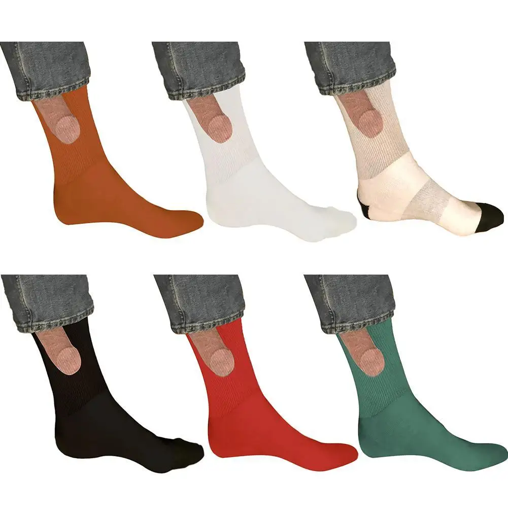 Модни Смешни Ежедневни Чорапи за мъже и жени, Ежедневни Чорапи със забавен Дизайн, Памучни Памучни Чорапи с Нови, Смешни Чорапи За възрастни Изображение 1