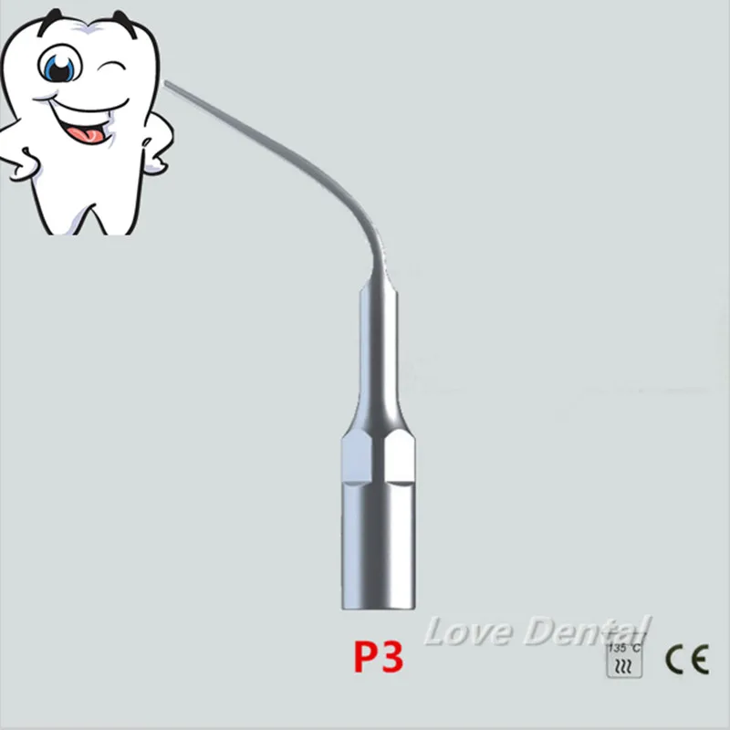 Нов 5 бр./лот, Ултразвукова Стоматологичен Скалер, Уши P3 с EMS/КЪЛВАЧА, който е Съвместим, Идеално Избелване на зъбите, Стоматологични Инструменти Изображение 1
