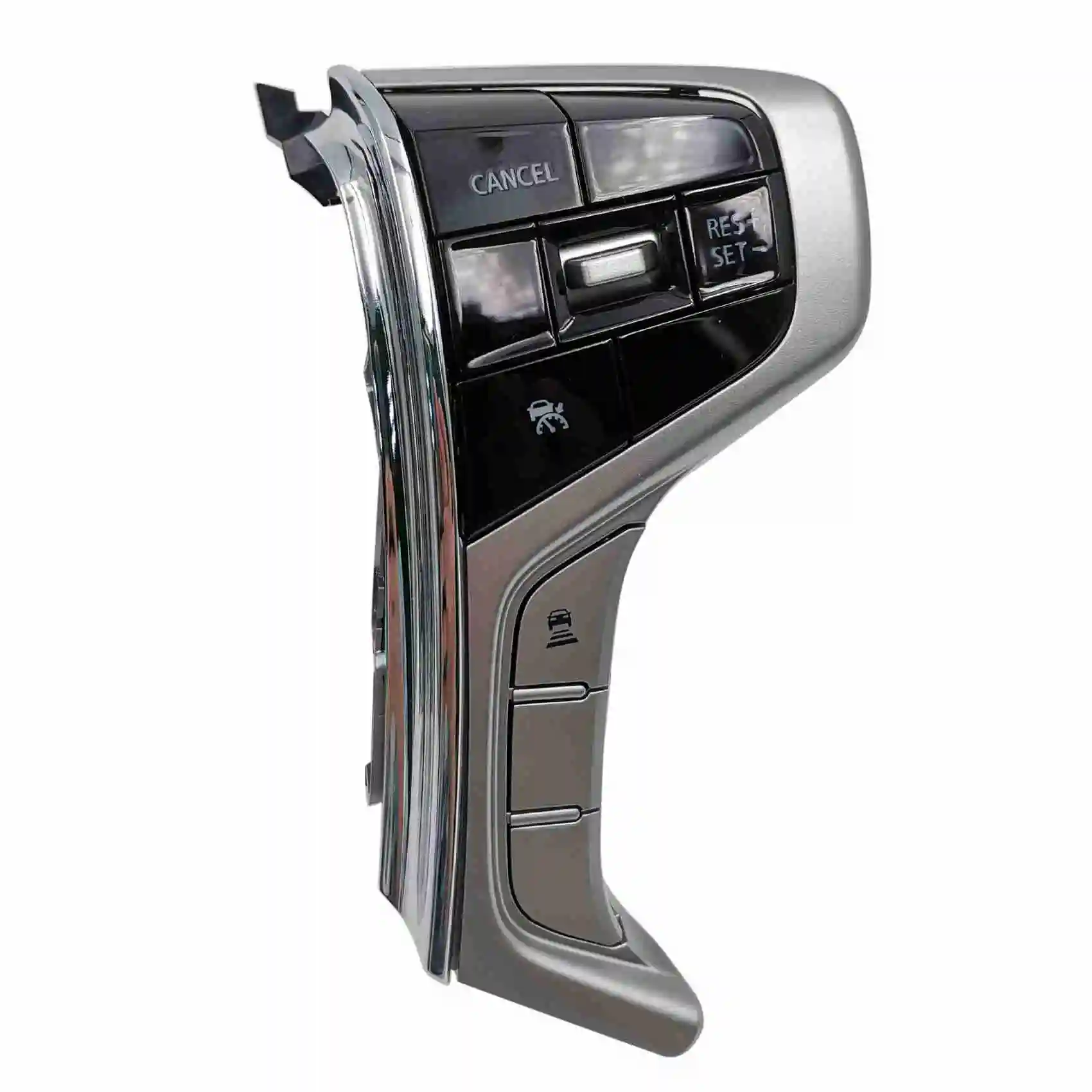 Волан Аудио Ключ Круиз Контрол Част на Ключа Сребрист Цвят За Mitsubishi PAJERO SPORT-2022 Outlander Delica L200 Изображение 2