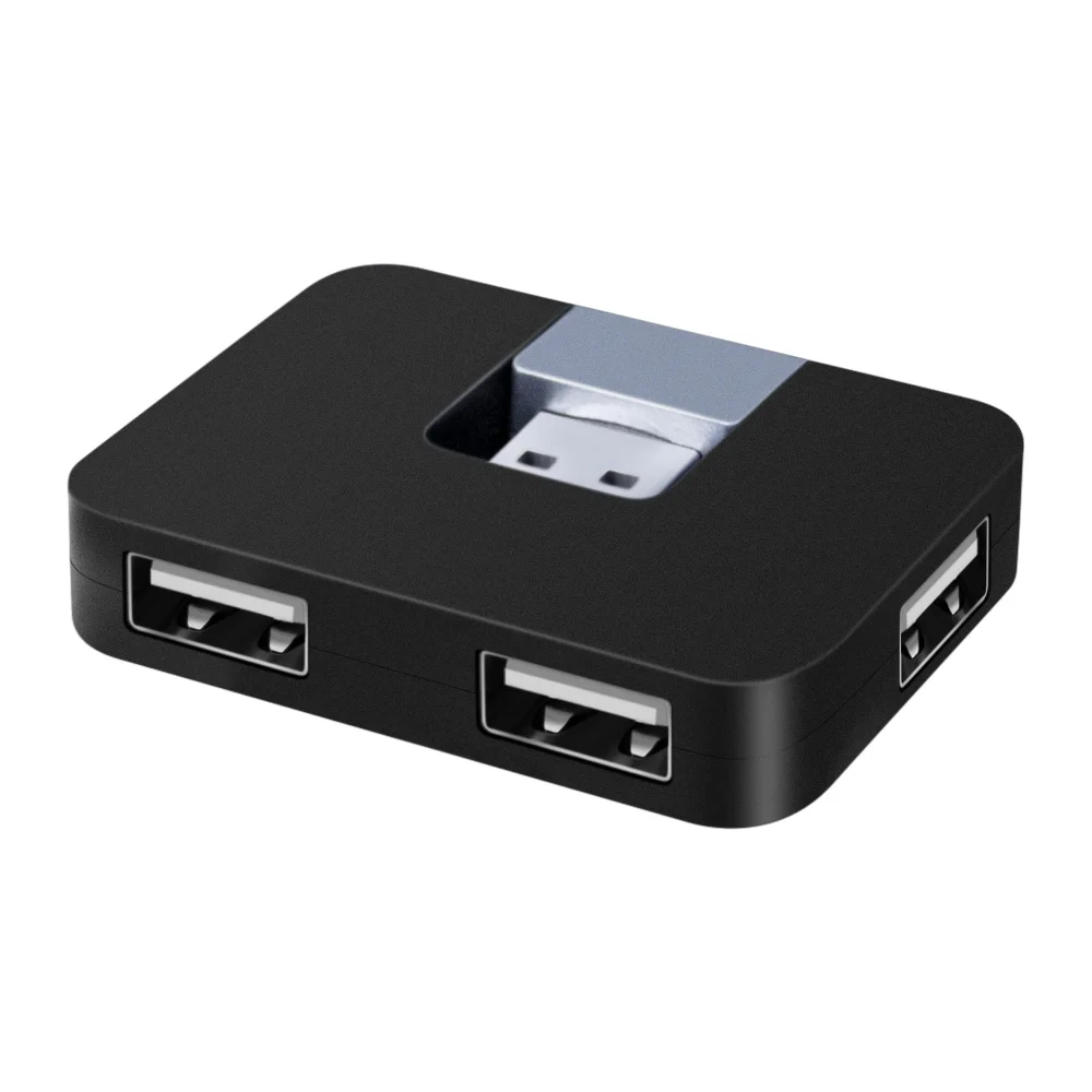 Anmck 4 Порта 2.0 за Високоскоростен USB Хъб Мулти Интерфейс USB Сплитер За Настолен Компютър PC, Лаптоп Адаптер за USB HUB Изображение 5